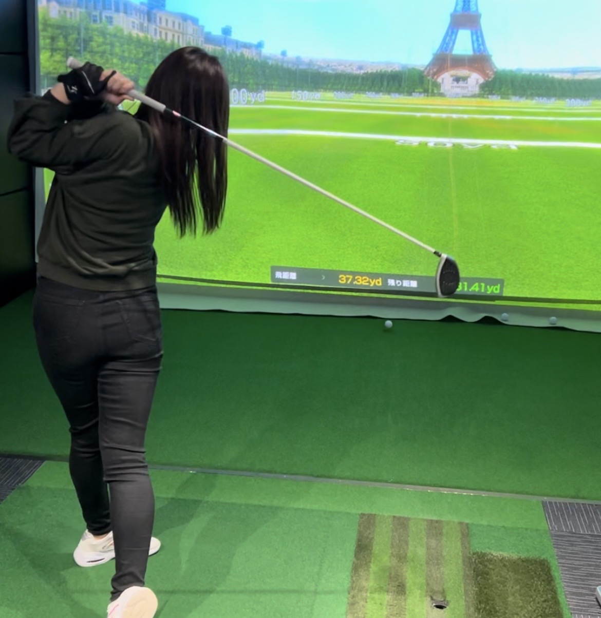 初心者だったスタッフも100切り達成✨✨